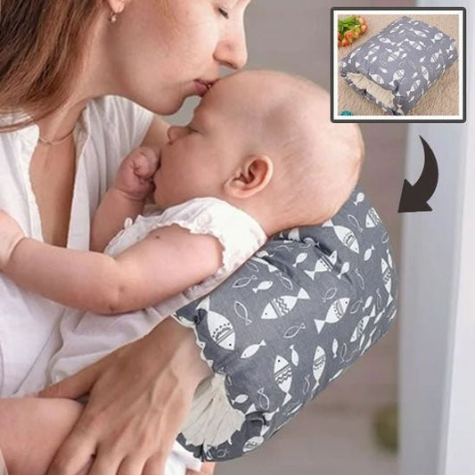 Coussin d'allaitement pour bebe: confort soutien et facile a nettoyer