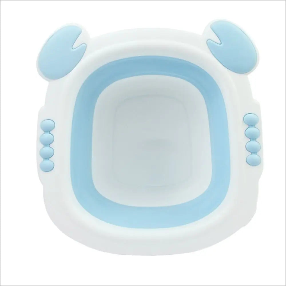 Baignoire bébé compacte pliable résistante aux chutes