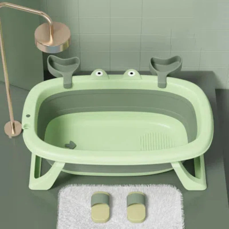Baignoire portable orange vue détaillée