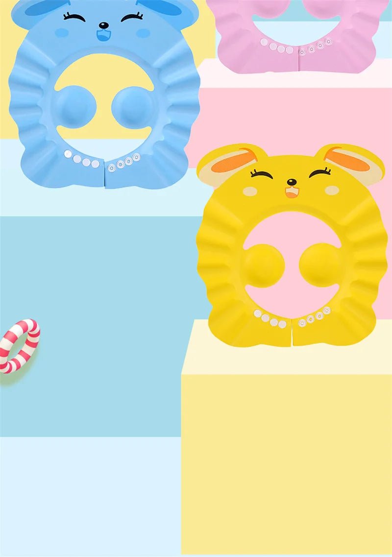 Bonnet de douche pour enfant.