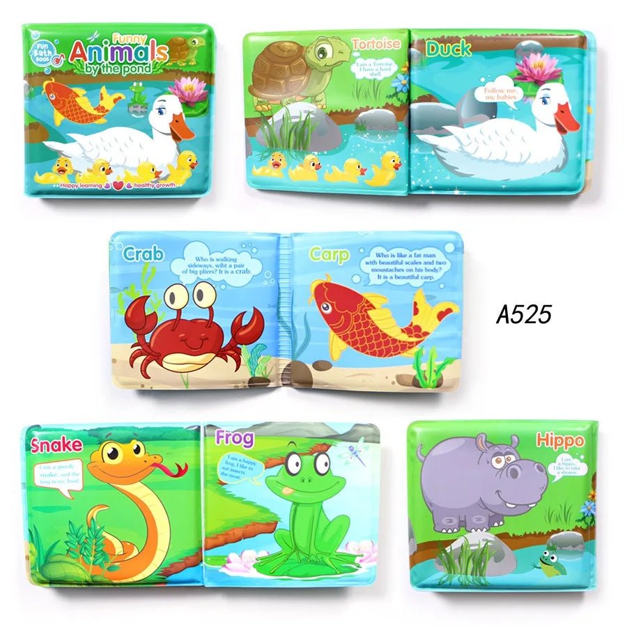 Livre de bain bébé jouet grenouille flottant
