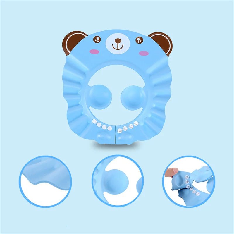 Bonnet de douche pour enfant.