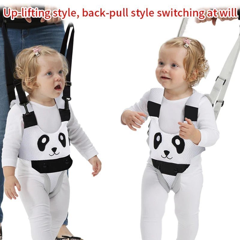 Ceinture d'apprentissage de la marche pour bébé Trotteur pour bébé Corde pour tout-petits Garçon Fille Siège Marche Ceinture anti-chute Bébé Double usage Enfant Corde de traction Artefact