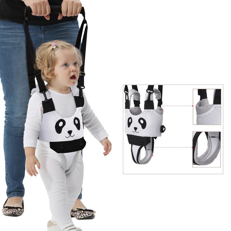 Ceinture d'apprentissage de la marche pour bébé Trotteur pour bébé Corde pour tout-petits Garçon Fille Siège Marche Ceinture anti-chute Bébé Double usage Enfant Corde de traction Artefact