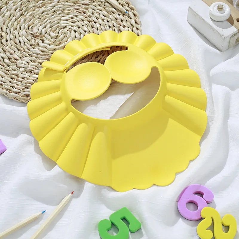 Bonnet de douche pour enfant.