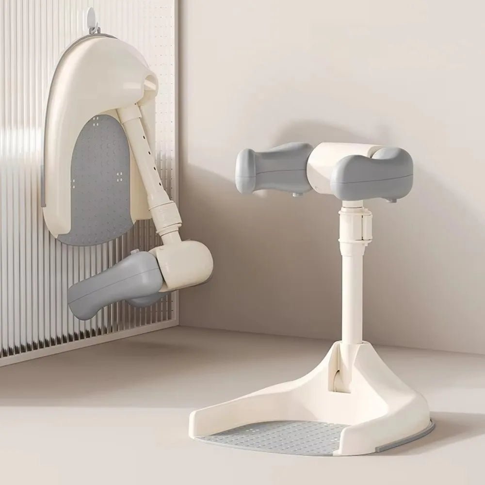 Support bain bébé réglable en hauteur avec évacuation eau