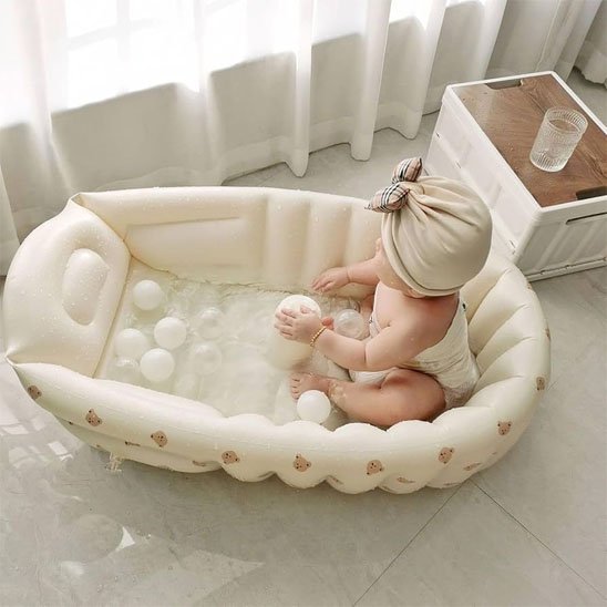 Baignoire bébé | Ergonomique Sécurisée