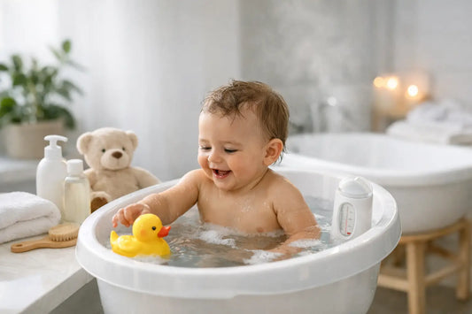 Quelle température pour la salle de bain de bébé ?