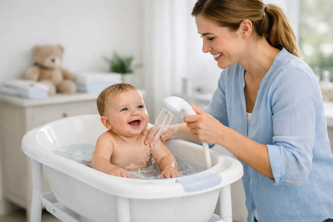 Comment laver bébé sans se baisser ?