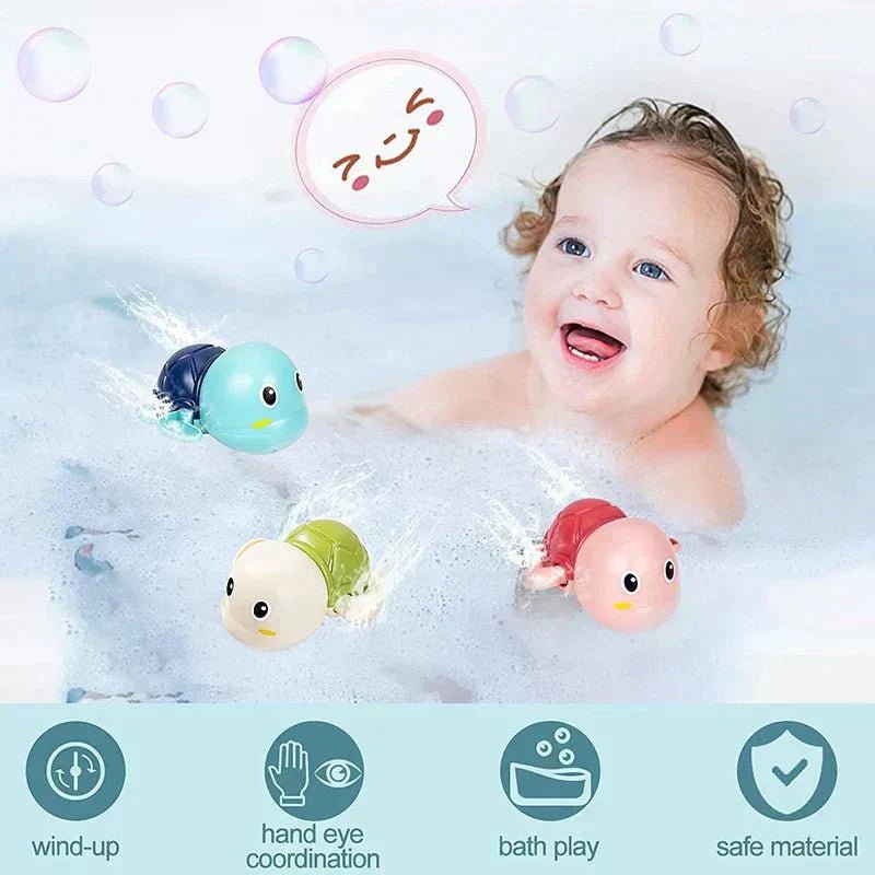 Jouet de baignoire coloré pour bébé favorisant l'éveil pendant le bain