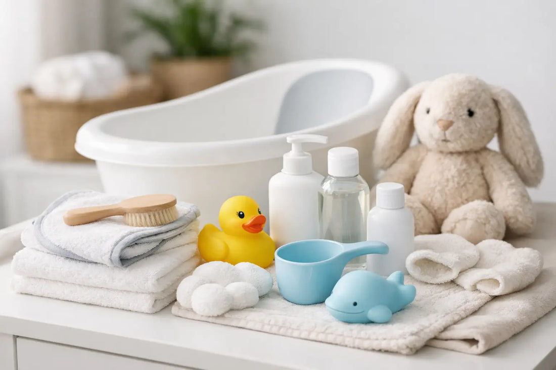 Guide matériel de bain pour premier bébé