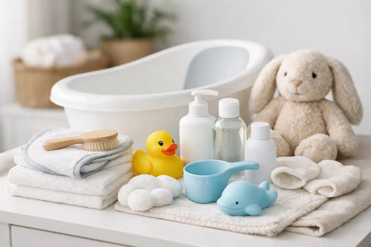 Guide matériel de bain pour premier bébé