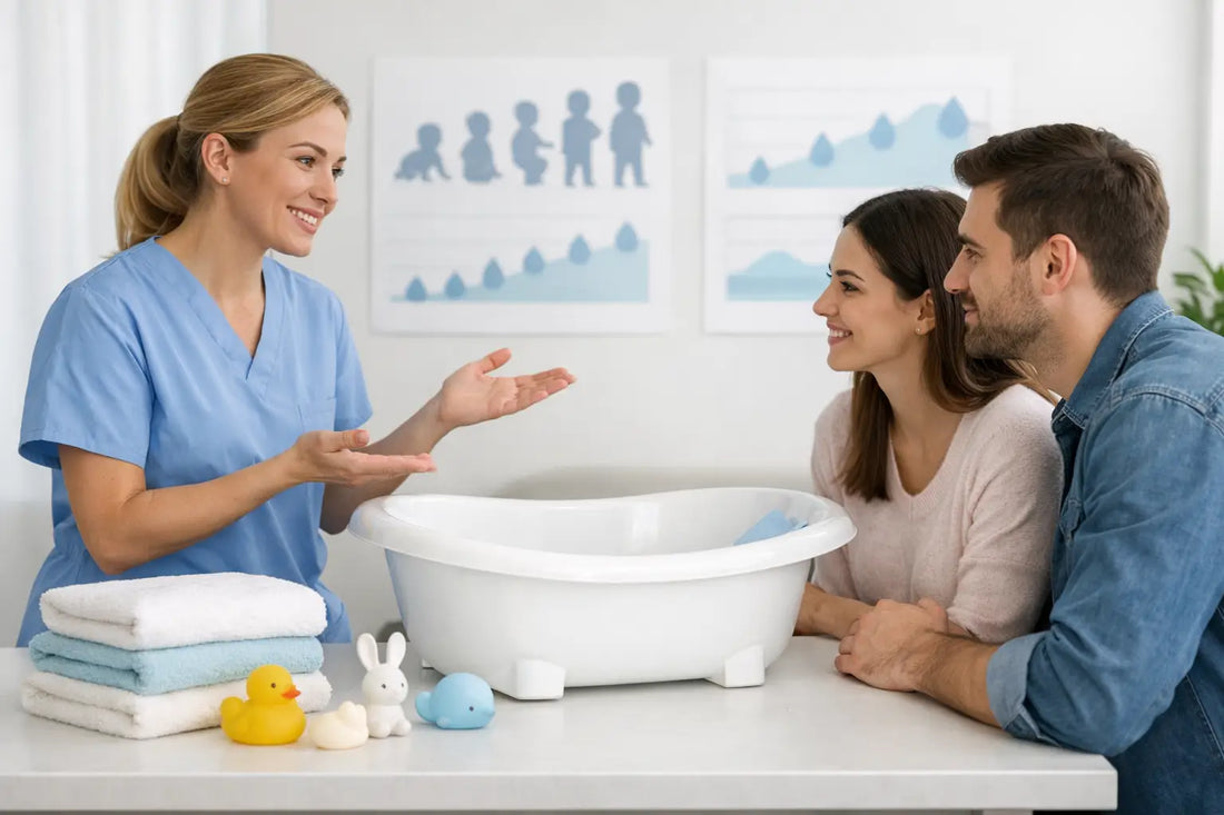 Combien de temps bain bébé selon son âge ?