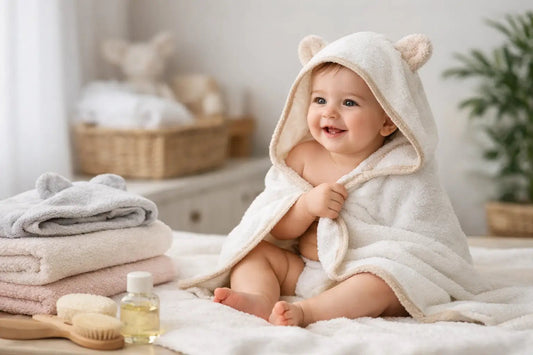 Comment choisir une cape de bain bébé absorbante