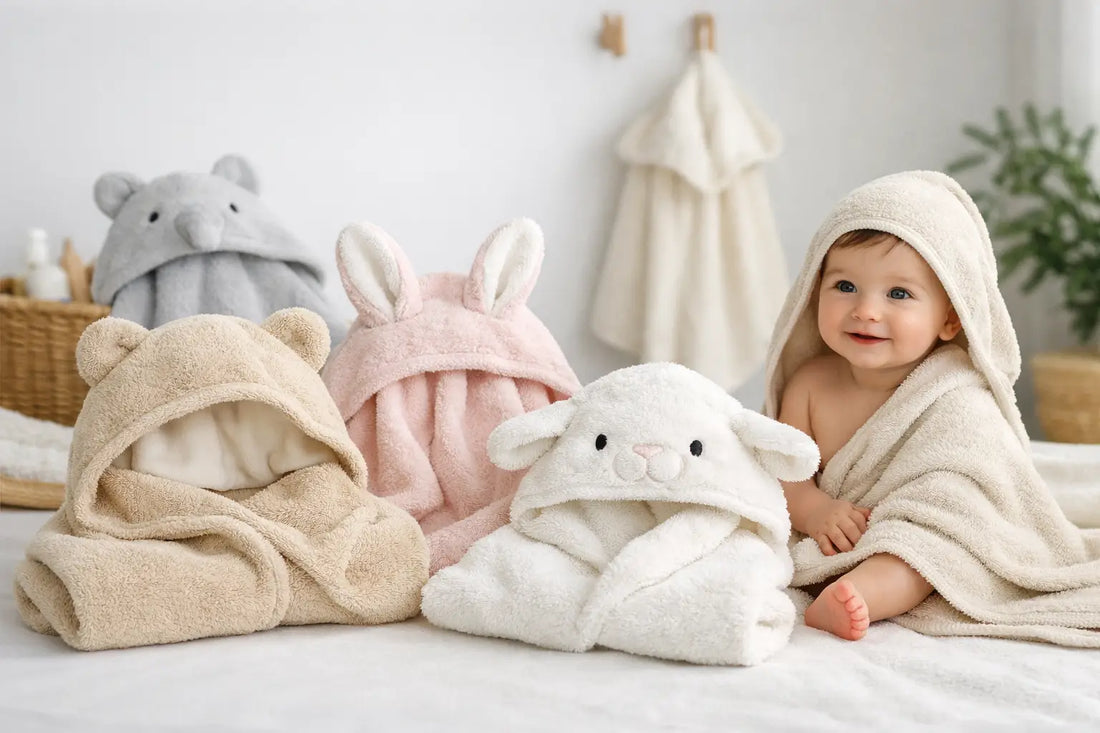 Quelle housse de sortie de bain bébé choisir ?