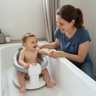 Quel siège bébé choisir pour le bain ? Guide complet 2026