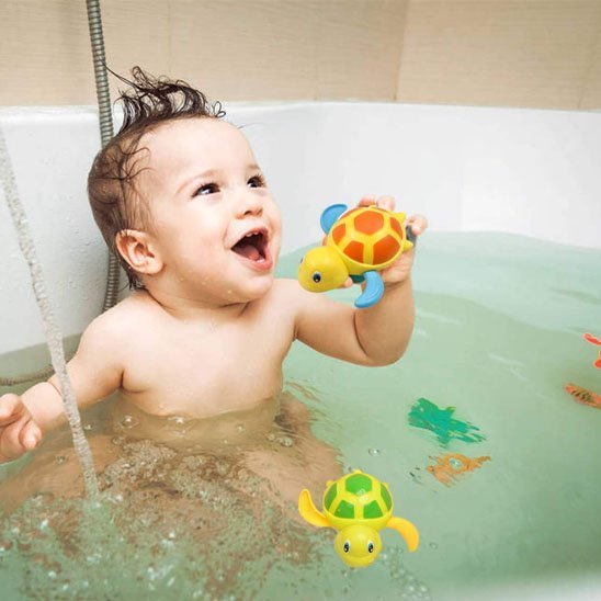 Accessoires de bain ludiques pour enfants