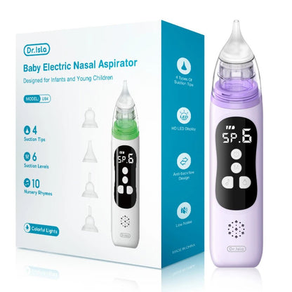 Aspirateur nasal électrique sécuritaire pour enfant