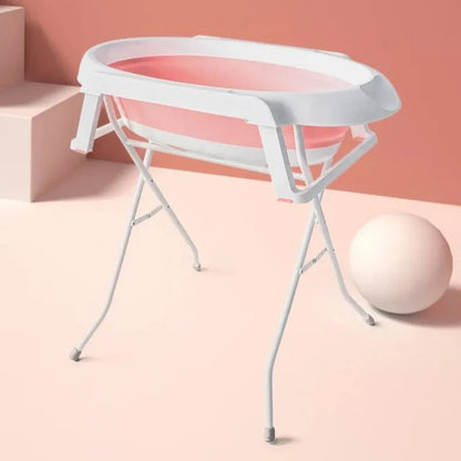 Baignoire pour bébé, ergonomique et pliante.