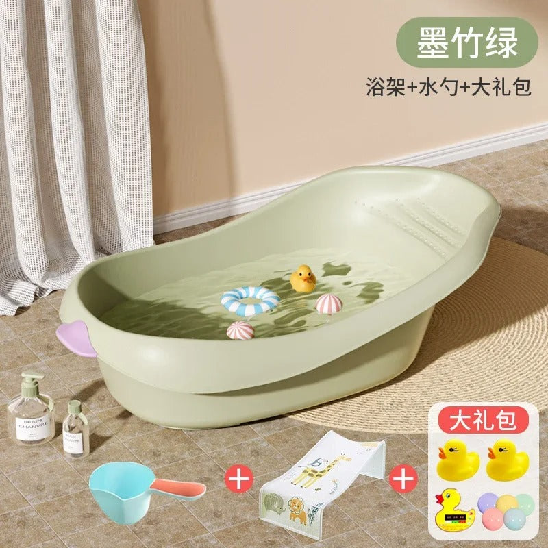 Baignoire bébé pliante sur pieds ergonomique