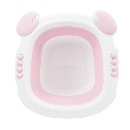 Baignoire pliable bébé forme crabe antidérapante