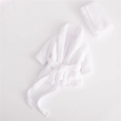 Cape de bain rose pour bébé 3-6 mois en flanelle ultra-douce