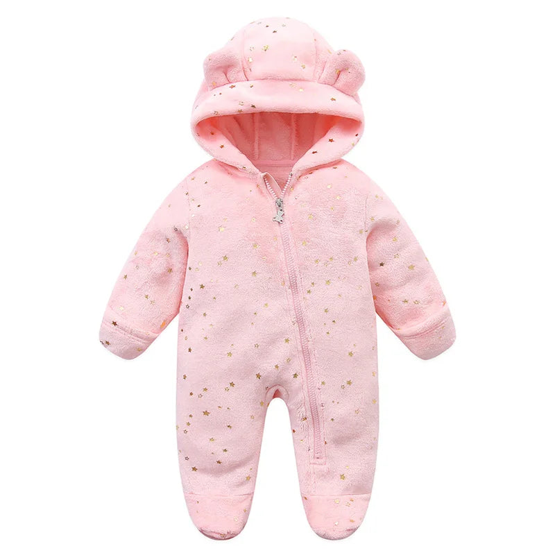 Combinaison bébé flanelle douce automne hiver