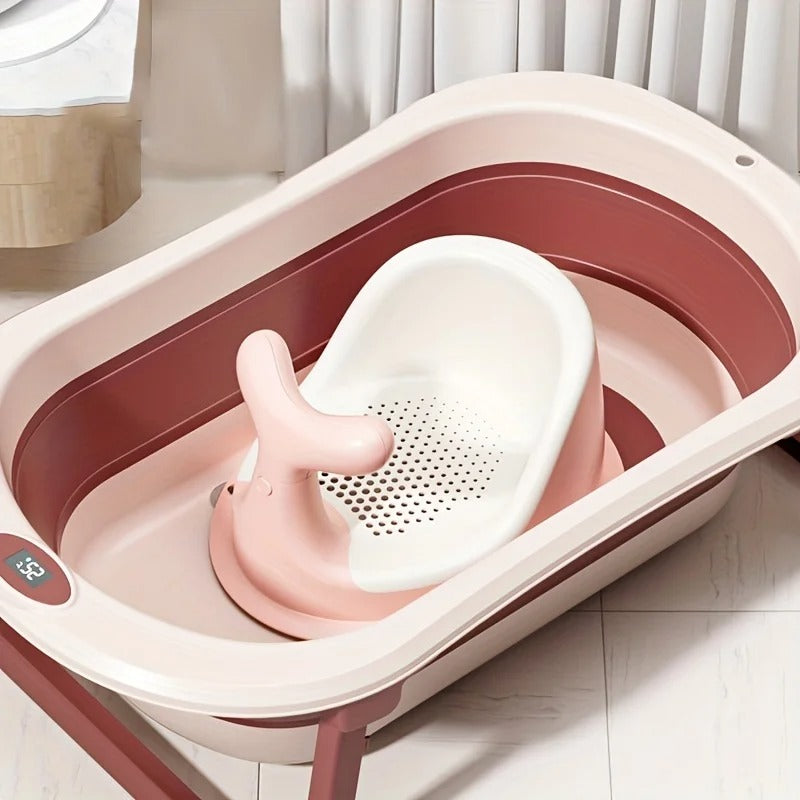 Coussin de bain blanc à motifs pour baignoire bébé