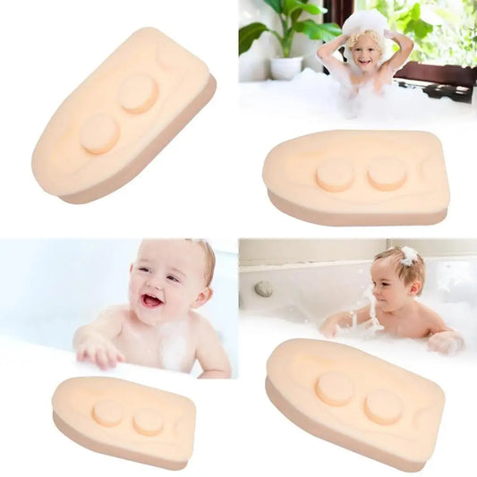 Coussin éponge antidérapant pour bain de bébé