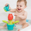 Ensemble de jouets de bain pour bébé avec animaux marins colorés