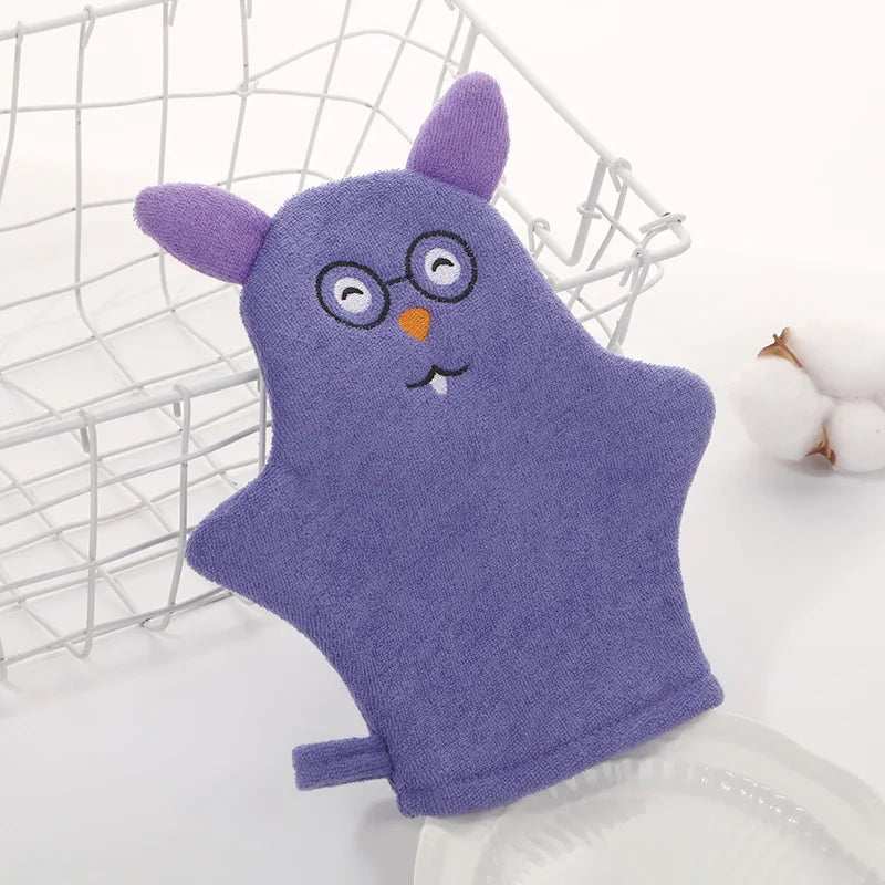 Gant de bain bébé cartoon 