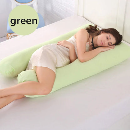 1PC coton enceinte maternité U-type taie d'oreiller sommeil soutien, oreiller