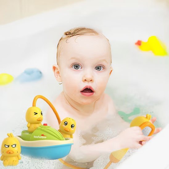 Jouet aquatique bébé multicolore pour le bain