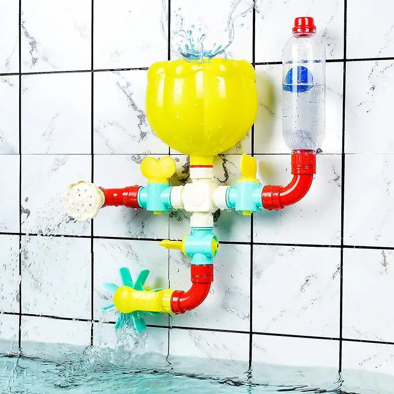 Jouet aquatique rotatif pour baignoire bébé