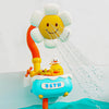 Jouet bain tournesol bleu avec jets d'eau ajustables