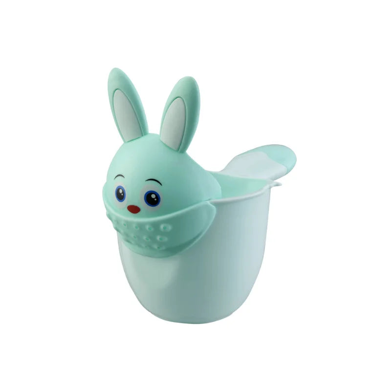 Jouet de bain lapin vert musical