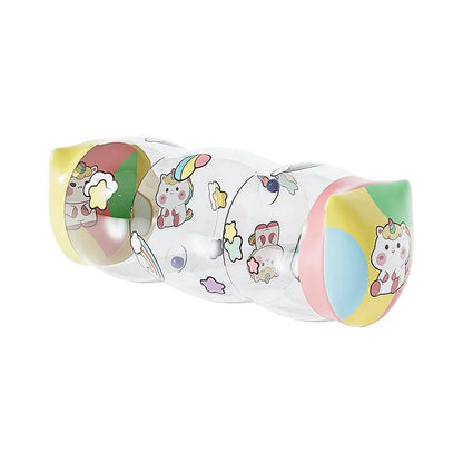 Jouet à roulettes gonflable développement moteur bébé