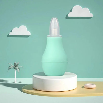 Mouche bébé vert aspiration douce pour nez de bébé