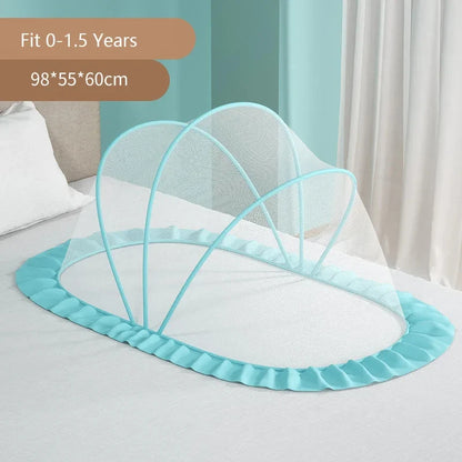 Portable Foldable Baby Netting 0 18 Months Children Folding Tent Mesh Cover Mosquito Net Tent for Newborn Bed Accessories