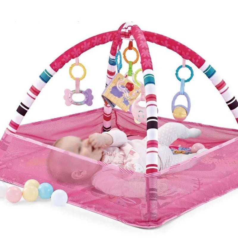 Cadre de Fitness pour Bébé, Polymère de Jeu, Clôture Multifonction, Couverture d'Activité, Jouets pour Enfants et Nouveau-nés