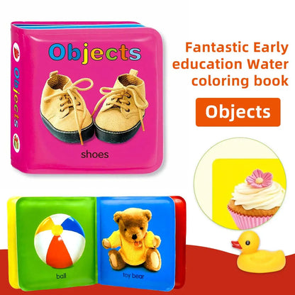 Floating Baby Bath Books for Baby,Kids Learning Bath Toys,Waterproof Bathtime Toys for Toddlers,Educational Infant Bath Toys.