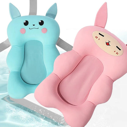 Coussin de soutien de bain de sécurité, oreiller souple pliable