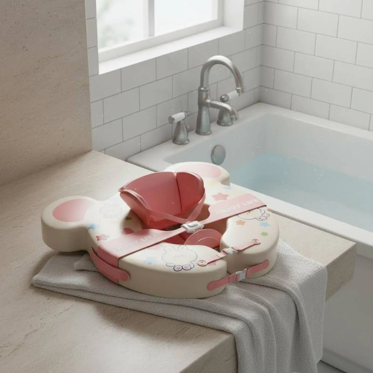 Baignoire gonflable réglable pour bébé | Évolutive ™