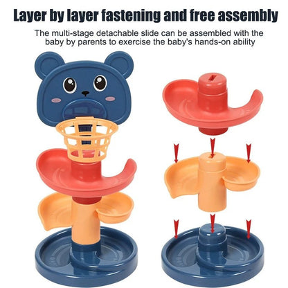 Jouets éducatifs  précoces pour bébé, boule coulissante