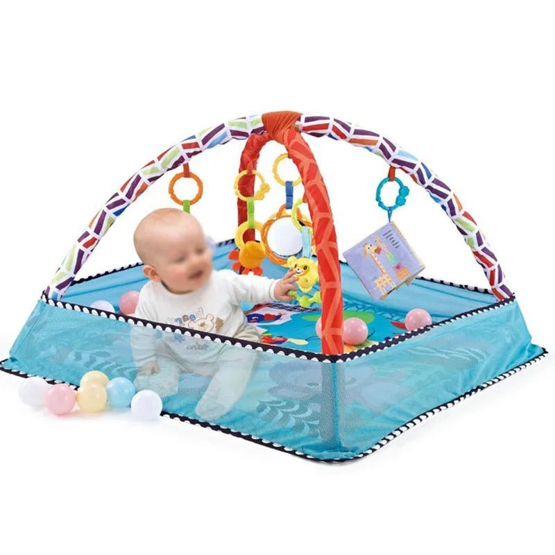 Cadre de Fitness pour Bébé, Polymère de Jeu, Clôture Multifonction, Couverture d'Activité, Jouets pour Enfants et Nouveau-nés