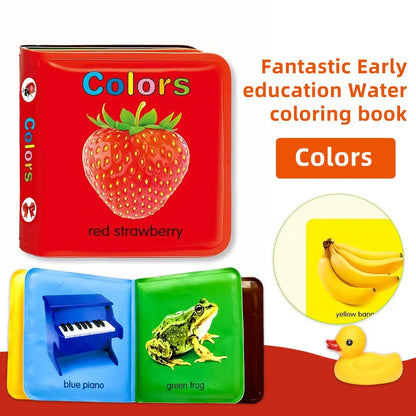 Floating Baby Bath Books for Baby,Kids Learning Bath Toys,Waterproof Bathtime Toys for Toddlers,Educational Infant Bath Toys.