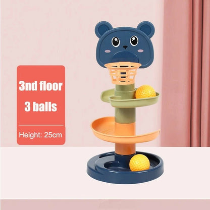Jouets éducatifs  précoces pour bébé, boule coulissante