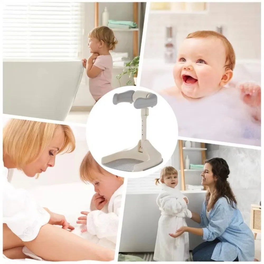 Support de Bain Bébé Réglable Pliable avec Drainage | ErgoBathe