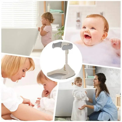Support de Bain Bébé Réglable Pliable avec Drainage | ErgoBathe