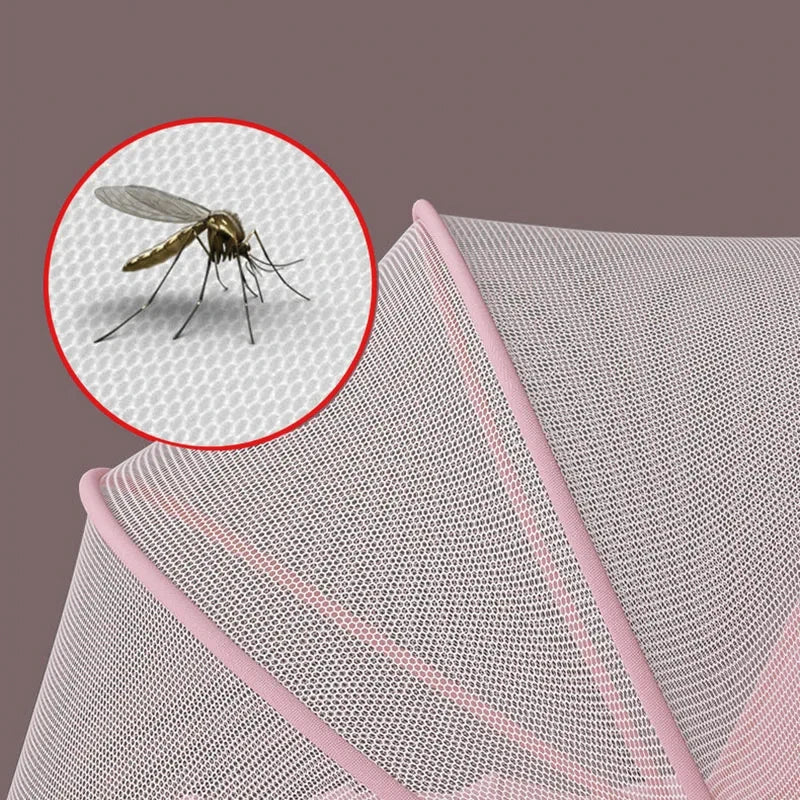 Portable Foldable Baby Netting 0 18 Months Children Folding Tent Mesh Cover Mosquito Net Tent for Newborn Bed Accessories